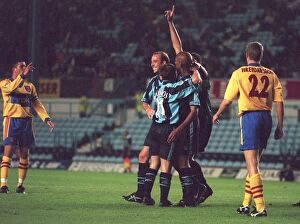Action from 90s Gallery: FA Carling Premiership - Coventry City v Crystal Palace