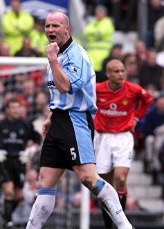 14-04-2001 v Manchester United Collection: FA Carling Premiership - Manchester United v Coventry City - Old Trafford