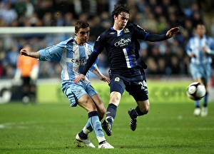 24th February 2009 - FA Cup - Fifth Round Replay - Coventry City V Blackburn Rovers - Ricoh Arena Prints: FA Cup: Coventry City vs. Blackburn Rovers Showdown - Henderson vs. Treacy