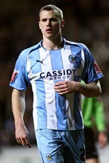 Images Dated 24th February 2009: FA Cup Fifth Round Replay: Coventry City vs. Blackburn Rovers - Ben Turner at Ricoh Arena (2009)