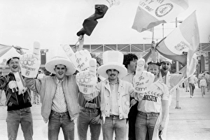 Fan Prints: FA Cup Final: Passionate Fans Wave Flags and Foam Fingers at Wembley Stadium - Tottenham Hotspur vs Coventry City