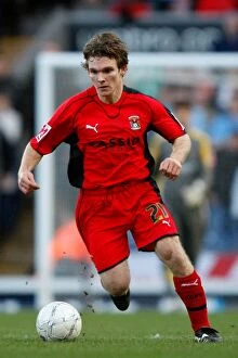 05-01-2008 v Blackburn Rovers Collection: FA Cup Third Round: Jay Tabb of Coventry City at Ewood Park Against Blackburn Rovers (05-01-2008)