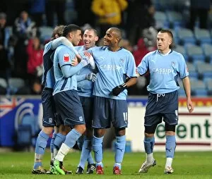 Images Dated 12th January 2010: FA Cup - Third Round Replay - Coventry City v Portsmouth - Ricoh Arena