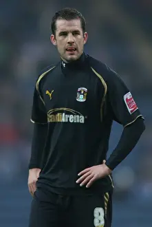 Images Dated 2009 February: Fifth Round FA Cup Clash: Michael Doyle Leads Coventry City at Ewood Park Against Blackburn Rovers (02-14-2009)