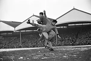 History Prints: Football League Division Two - Wolverhampton Wanderers v Coventry City - Molyneux