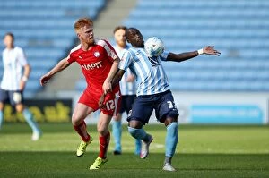 Images Dated 19th September 2015: Fortune vs O'Neil: A Sky Bet League One Rivalry - Coventry City vs Chesterfield