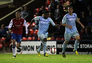 Images Dated 2012 October: Franck Moussa in Action