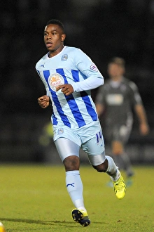 Images Dated 2013 November: Franck Moussa in Action: Coventry City vs Rotherham United