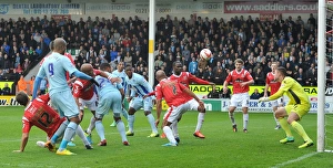 Images Dated 2013 October: Franck Moussa's Solo Goal: Walsall vs