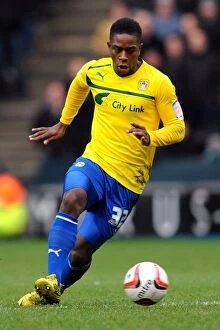 Images Dated 29th December 2012: Frank Moussa in Action for Coventry City vs Milton Keynes Dons at StadiumMK