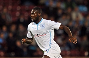 Images Dated 2014 September: Frank Nouble's Thrilling Winner: Coventry City's Triumph over Scunthorpe United in Sky Bet League One