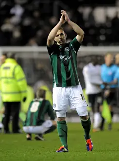Images Dated 2012 January: Freddy Eastwood's Emotional Farewell: Coventry City's Championship Battle at Derby County