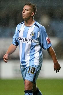13-08-2008 Round 1 v Aldershot Town Collection: Freddy Eastwood's Stunner: Coventry City's Winning Goal Against Aldershot Town in Carling Cup