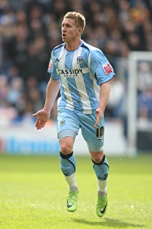 Images Dated 2009: Freddy Eastwood's Thrilling FA Cup Upset: Coventry City vs. Chelsea (7th March 2009)