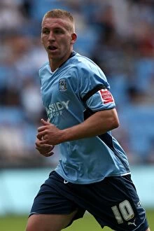 09-08-2009 v Ipswich Town Collection: Freddy Eastwood's Thrilling Goal: Coventry City vs Ipswich Town, Championship 2009, Ricoh Arena