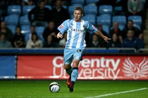 Images Dated 13th August 2008: Freddy Eastwood's Thrilling Goal: Coventry City's Victory Over Aldershot Town in Carling Cup Round 1