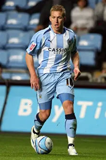 Images Dated 2008: Freddy Eastwood's Thrilling Goal: Coventry City vs Burnley