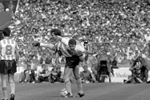 Freestyle Dance-Off at the FA Cup Final: Trevor Peake and Clive Allen of Coventry City and Tottenham Hotspur