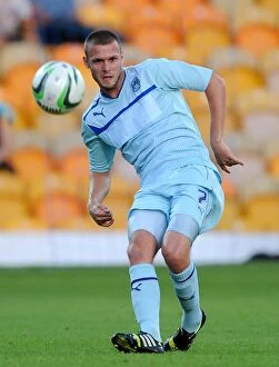 Images Dated 26th July 2013: Friendly Encounter: Billy Daniels for Coventry City vs Mansfield Town at Field Mill (July 26, 2013)