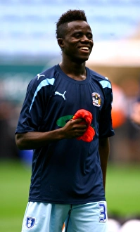 Gael Bigirimana in Action: Coventry City vs. Watford, Championship Match at Ricoh Arena (20-08-2011)