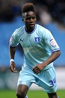 Images Dated 10th December 2011: Gael Bigirimana in Action: Coventry City vs. Hull City, Npower Championship (10-12-2011)