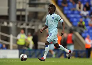 Images Dated 2011 August: Gael Bigirimana of Coventry City in Action against Birmingham City in the Npower Football League Championship