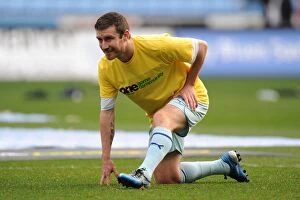 Images Dated 20th October 2012: One Game One Community: Stephen Elliott's Message of Unity - Coventry City vs Notts County in