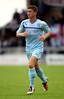 Images Dated 14th July 2012: Garon Phillips in Action: Coventry City vs Hinckley United - Pre-Season Friendly at De Montfort Park