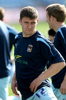 Images Dated 2012 March: Gary Deegan in Action for Coventry City Against Portsmouth at Ricoh Arena (Npower Championship)