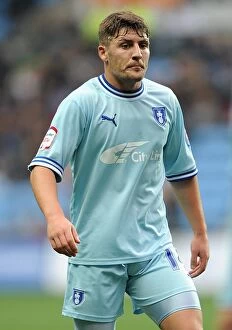 Images Dated 5th November 2011: Gary Deegan in Action for Coventry City Against Southampton (05-11-2011, Ricoh Arena)