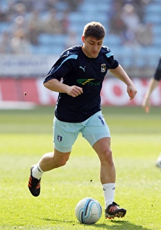 Images Dated 2012 March: Gary Deegan in Action: Coventry City vs Portsmouth
