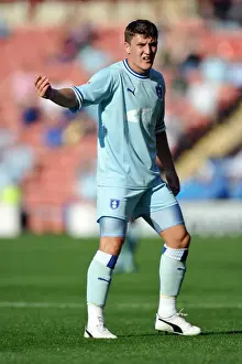 Images Dated 1st October 2011: Gary Deegan of Coventry City in Action against Barnsley at Oakwell Stadium during the Npower Football League