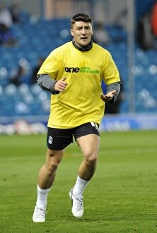 18-10-2011 v Leeds United, Elland Road Collection: Gary Deegan of Coventry City in Pre-Match Warm-Up at Elland Road before Leeds United Championship