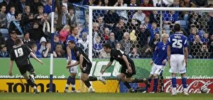21-03-2010 v Leicester City Collection: Gary Deegan Scores the Equalizer: Coventry City vs. Leicester City in the Coca-Cola Championship