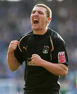 Images Dated 21st March 2010: Gary Deegan's Equalizer: Coventry City's Dramatic Comeback at Leicester City in the Championship