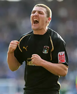 Images Dated 2010: Gary Deegan's Equalizer: Coventry City's Dramatic Comeback at Leicester City in the Championship