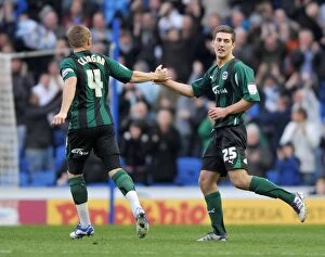 Images Dated 26th November 2011: Gary Gardner Scores First Goal: Coventry City's Triumph at Brighton and Hove Albion (Championship)