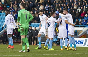 Images Dated 2015 January: Gary Madine Scores Penalty for Coventry City against Gillingham in Skybet League One