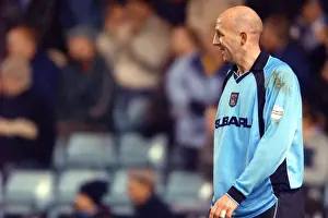 Images Dated 2002: Gary McAllister and Coventry City Face Off Against Derby County in Intense Division One Showdown (21-12-2002)