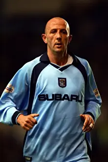 Images Dated 2003: Gary McAllister Leads Coventry City in FA Cup Third Round Replay Against Cardiff City (15-01-2003)