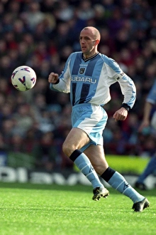 Classic Match Prints: Gary McAllister Leads Coventry City at Villa Park in FA Carling Premiership Clash (1999)