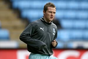 Images Dated 21st January 2012: Gary McSheffrey in Action for Coventry City Against Middlesbrough at Ricoh Arena (2012)