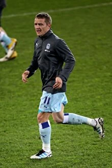 Images Dated 21st March 2012: Gary McSheffrey in Action for Coventry City against Cardiff City, Npower Championship (21-03-2012)