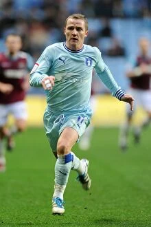 Images Dated 19th November 2011: Gary McSheffrey in Action for Coventry City vs. West Ham United (Npower Championship, 19-11-2011)