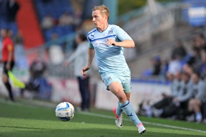 Oldham Athletic V Coventry City : Boundary Park : 29-09-2012 Prints: Gary McSheffrey in Action: Coventry City vs Oldham Athletic