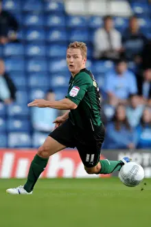 Carling Cup Prints: Gary McSheffrey of Coventry City Celebrating Carling Cup Upset Over Bury at Gigg Lane (09-08-2011)