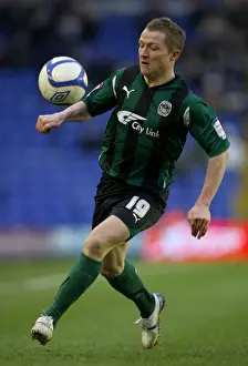 Gary McSheffrey of Coventry City in FA Cup Fourth Round Clash Against Birmingham City at St. Andrew's