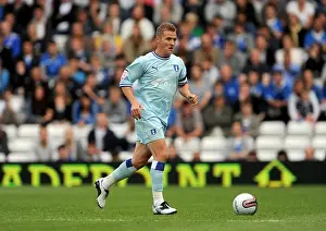 Gary McSheffrey of Coventry City Faces Off Against Birmingham City in Npower Football League Championship