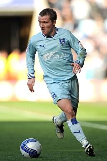Images Dated 3rd March 2012: Gary McSheffrey at The King Power Stadium: Coventry City vs. Leicester City