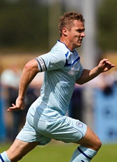 Images Dated 14th July 2012: Gary McSheffrey in Pre-Season Action for Coventry City vs Hinckley United at De Montfort Park